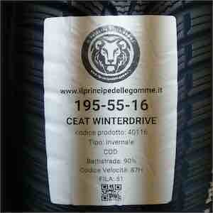 CEAT WINTER DRIVE 195/55R16