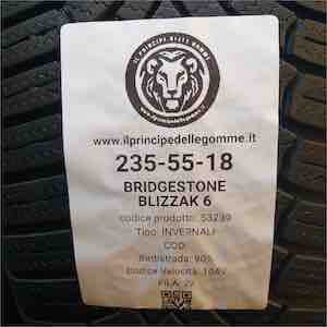 BRIDGESTONE BLIZZAK 6 235/55R18