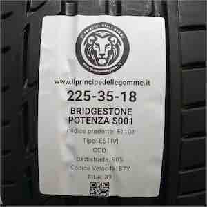 BRIDGESTONE POTENZA S001 225/35R18