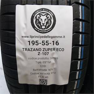 TRAZANO ZUPER ECO Z-107 195/55R16