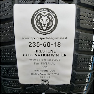 FIRESTONE DESTINATION WINTER 23560R18
