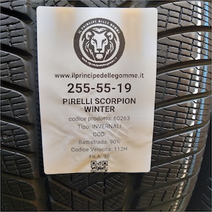 PIRELLI SCORPION WINTER 255/55R19