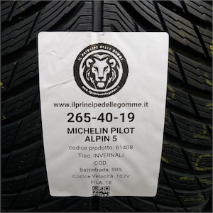 MICHELIN PILOT ALPIN 5 26540R19