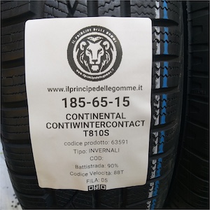 CONTINENTAL CONTIWINTERCONTACT TS810S 18565R15