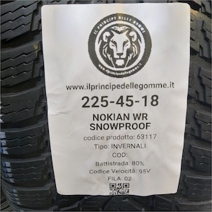 NOKIAN WR SNOWPROOF 225/45R18