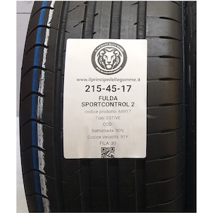 FULDA SPORTCONTROL 2 215/45R17