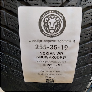 NOKIAN WR SNOWPROOF P 255/35R19