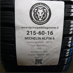 MICHELIN ALPIN 6 215/60R16