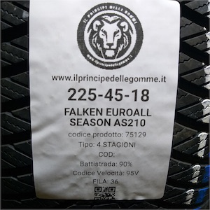 FALKEN EUROALL SEASON AS210 225/45R18