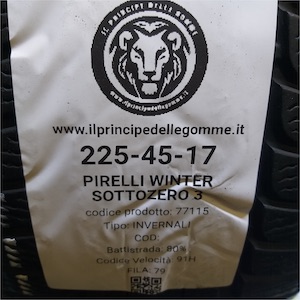 PIRELLI WINTER SOTTOZERO 3 - immagine 2