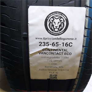 CONTINENTAL VANCONTACT ECO 235/65R16C