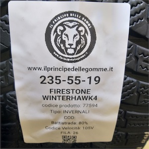 FIRESTONE WINTERHAWK 4 235/55R19